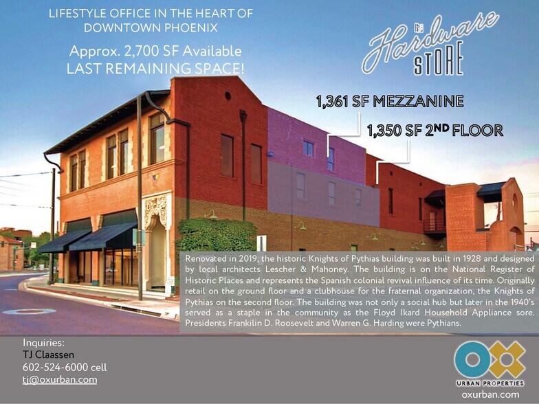 More Photos Of 829 N 1st Ave, Phoenix Loft Creative Space For Lease