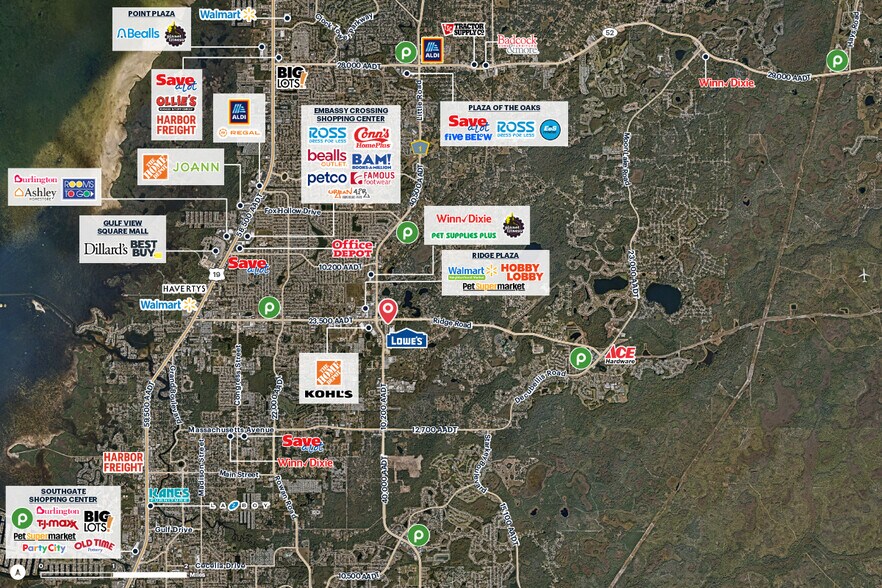 More Photos Of 8528-8536 Ridge Rd, New Port Richey Unknown For Lease