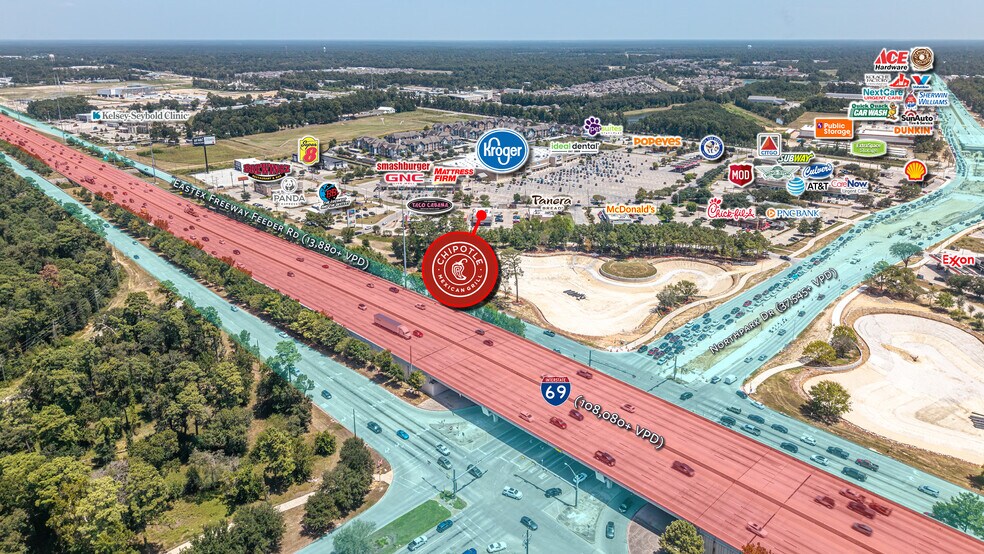 More Photos Of 25661 N US 59, Kingwood Fast Food For Sale
