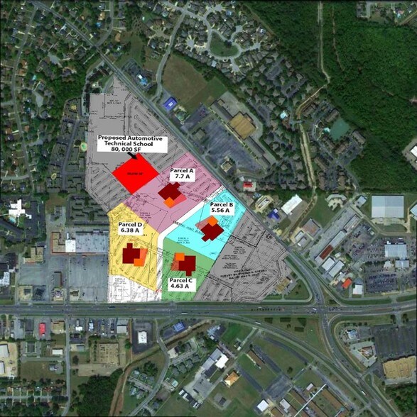 More Photos Of 2901 E South Blvd, Montgomery Land For Lease