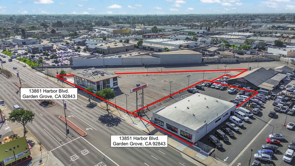 Primary Photo Of 13851-13861 Harbor Boulevard, Garden Grove Auto Dealership For Lease