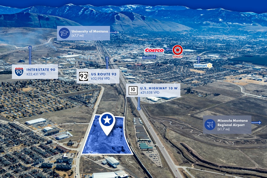 Primary Photo Of 5065 Expressway, Missoula Land For Sale
