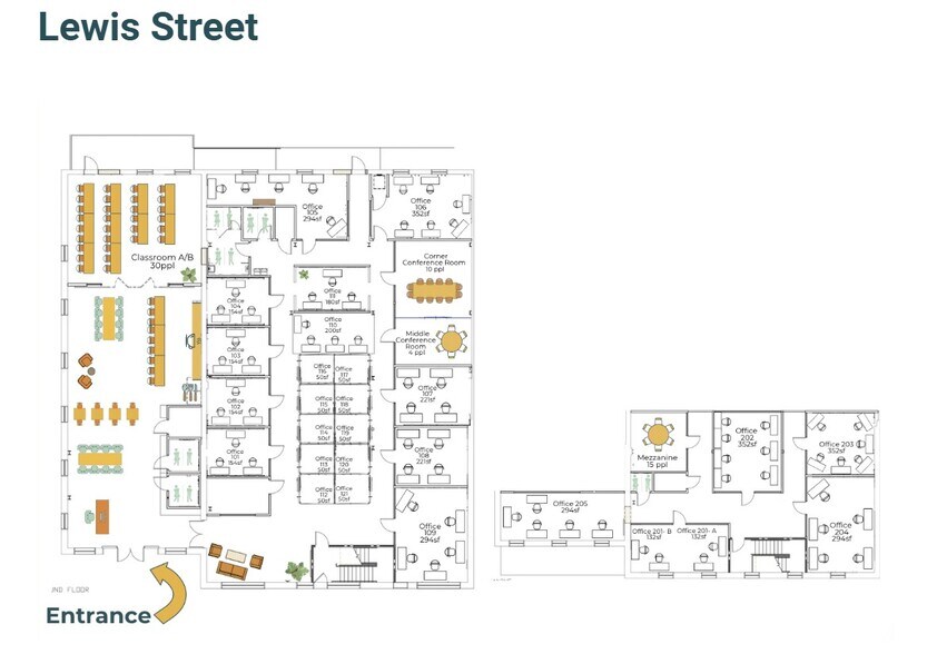 More Photos Of 111 W Lewis St, Greensboro Office For Lease