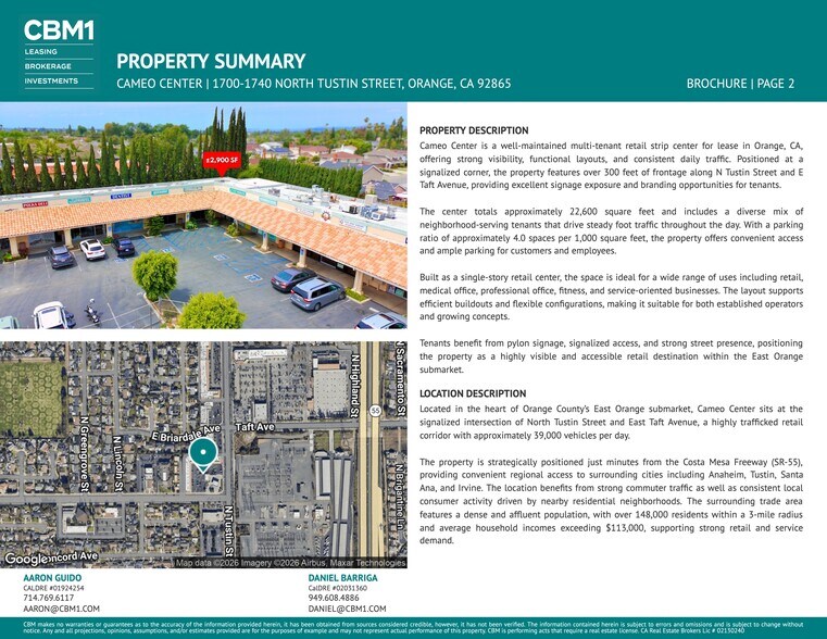 More Photos Of 1700 N Tustin St, Orange Unknown For Lease