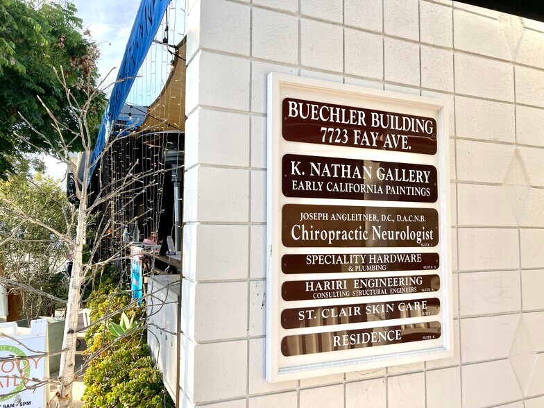 More Photos Of 7723 Fay Ave, La Jolla Office Residential For Lease