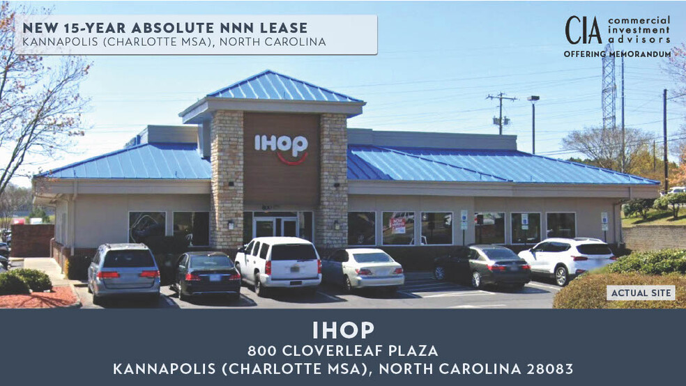 Primary Photo Of 800 Cloverleaf Plz, Kannapolis Restaurant For Sale