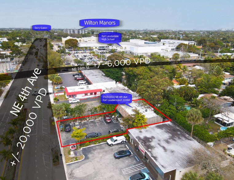 More Photos Of 1522 NE 4th Ave, Fort Lauderdale General Retail For Sale