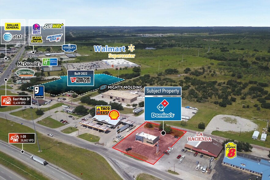More Photos Of 9972 Interstate 20 E, Eastland Restaurant For Sale