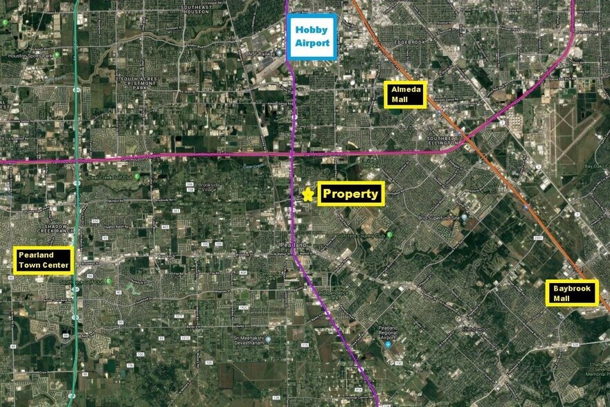 More Photos Of McHard Rd & Old Alvin Rd, Pearland Land For Sale