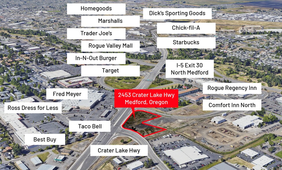 More Photos Of 2453 Crater Lake Highway, Medford Land For Sale