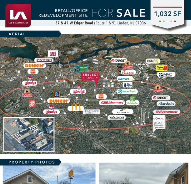 More Photos Of 41 W Edgar Rd, Linden Storefront Retail Office For Sale