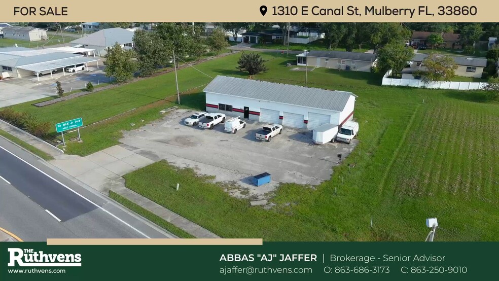 Primary Photo Of 1310 E Canal St, Mulberry Auto Repair For Sale