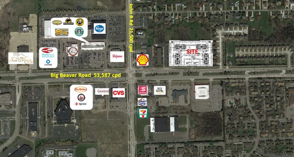 More Photos Of Big Beaver Rd, Troy General Retail For Sale