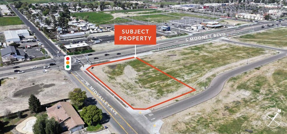More Photos Of SEC Mooney Blvd Blvd @ Visalia Parkway, Visalia Land For Lease