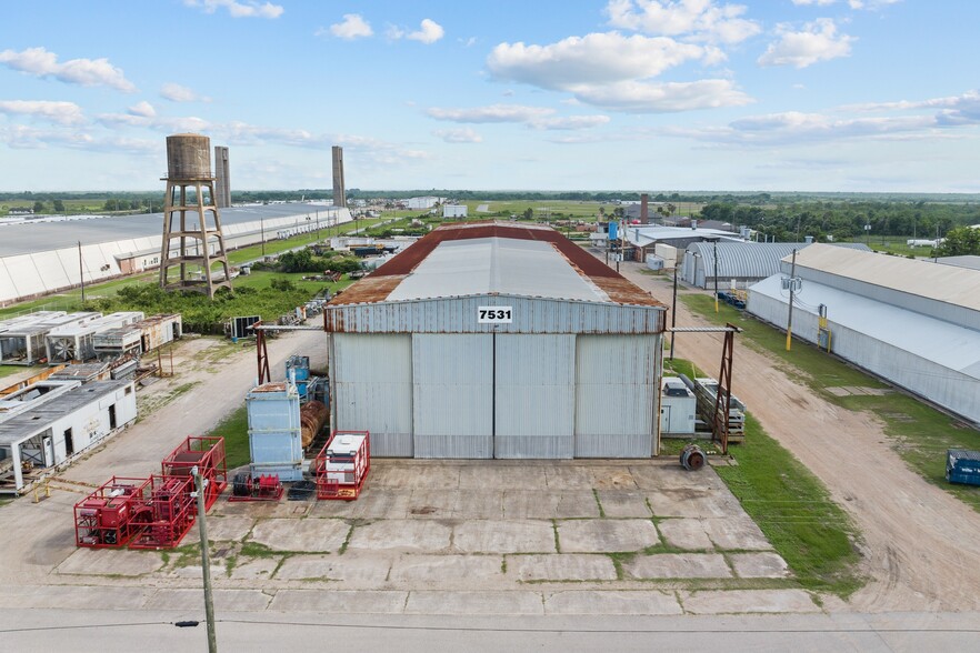 Primary Photo Of 7325 FM 2004, Hitchcock Warehouse For Sale