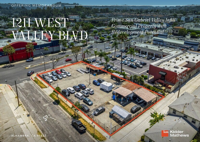 Primary Photo Of 1211 W Valley Blvd, Alhambra Land For Sale