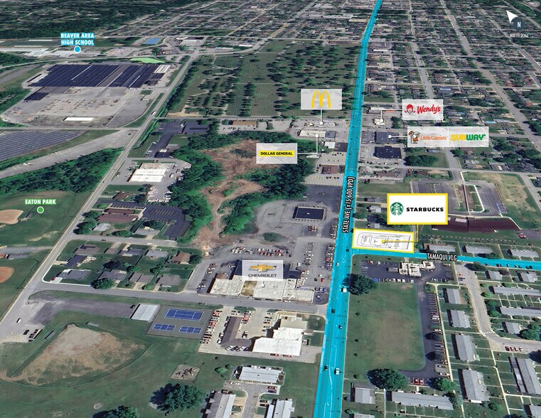 More Photos Of 271 State Ave, Beaver Fast Food For Sale