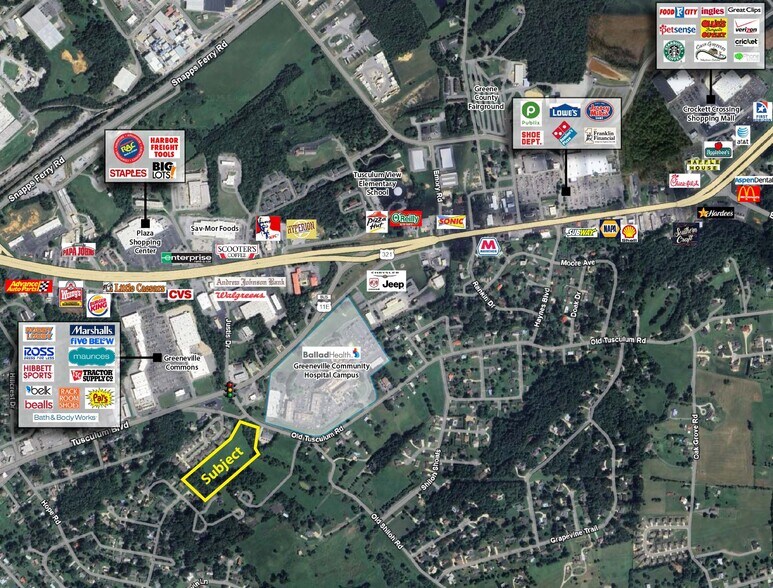 More Photos Of TBD Old Tusculum Rd, Greeneville Land For Sale