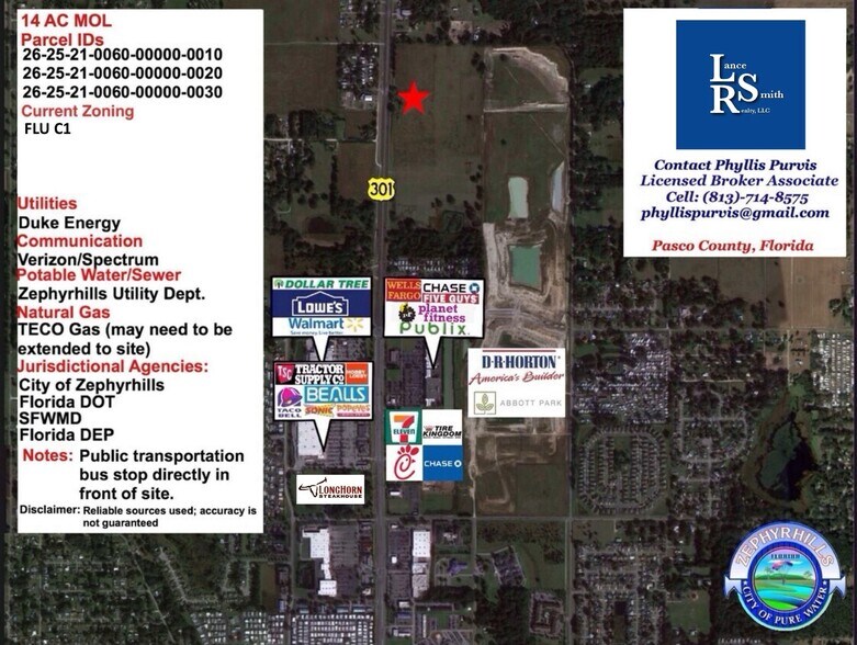 More Photos Of 8618 Gall Blvd, Zephyrhills Land For Sale