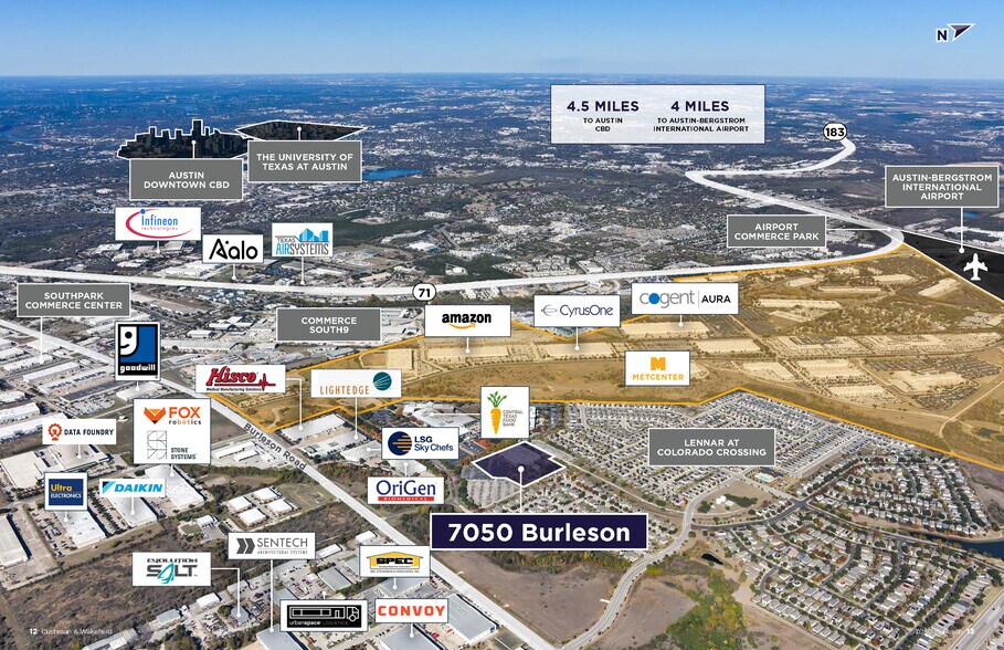 More Photos Of 7050 Burleson Rd, Austin Light Distribution For Sale