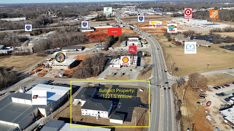 Primary Photo Of 1221 S Willow Ave, Cookeville Office Residential For Sale