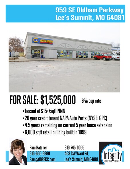 More Photos Of 959 SE Oldham Pky, Lee's Summit Freestanding For Sale