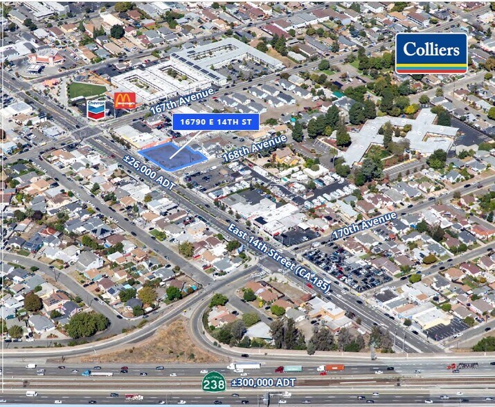Primary Photo Of 16790 E 14th St, San Leandro Land For Lease