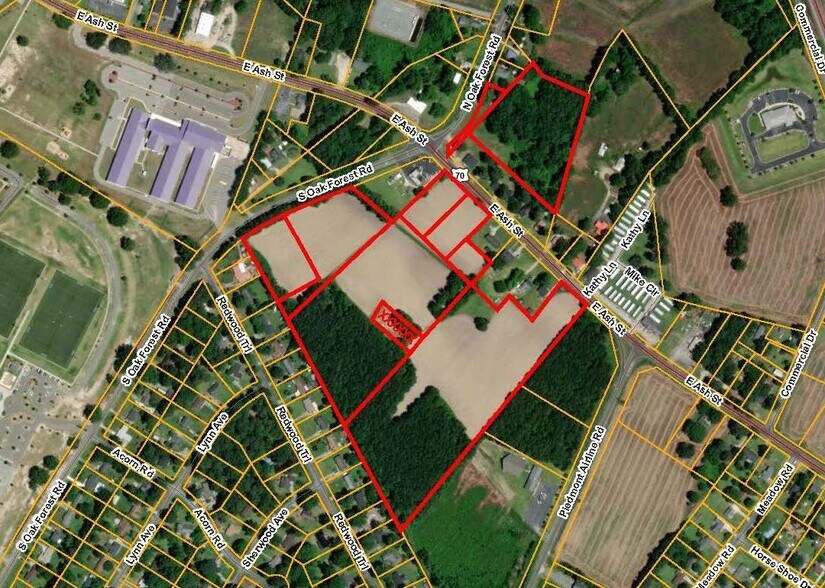 Primary Photo Of E. Ash Street and S. Oak Forest Road, Goldsboro Land For Sale