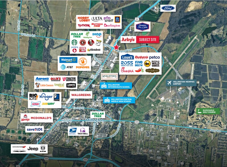 More Photos Of 8636 US Highway 51 N, Millington Fast Food For Sale