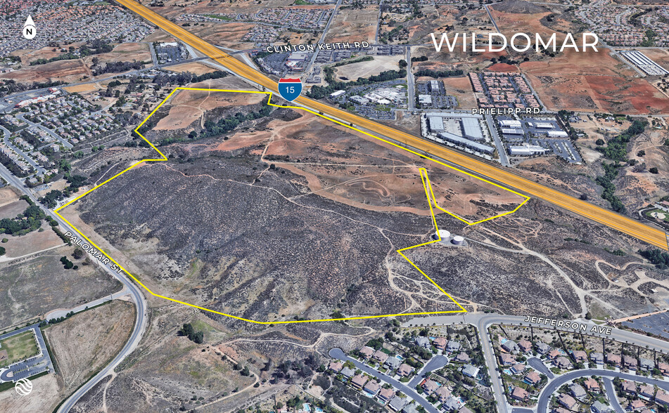 Primary Photo Of I-15 and Clinton Keith Rd @ Palomar St, Wildomar Land For Sale