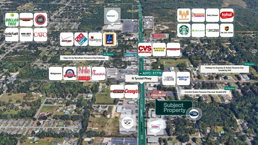 More Photos Of 252 N Tyndall Pky, Panama City Carwash For Sale