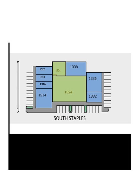 More Photos Of 1300-1336 S Staples St, Corpus Christi Department Store For Lease