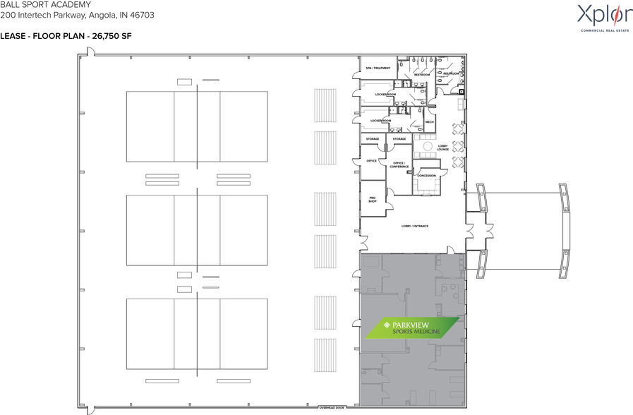 More Photos Of 200 Intertech Pky, Angola Health Club For Lease