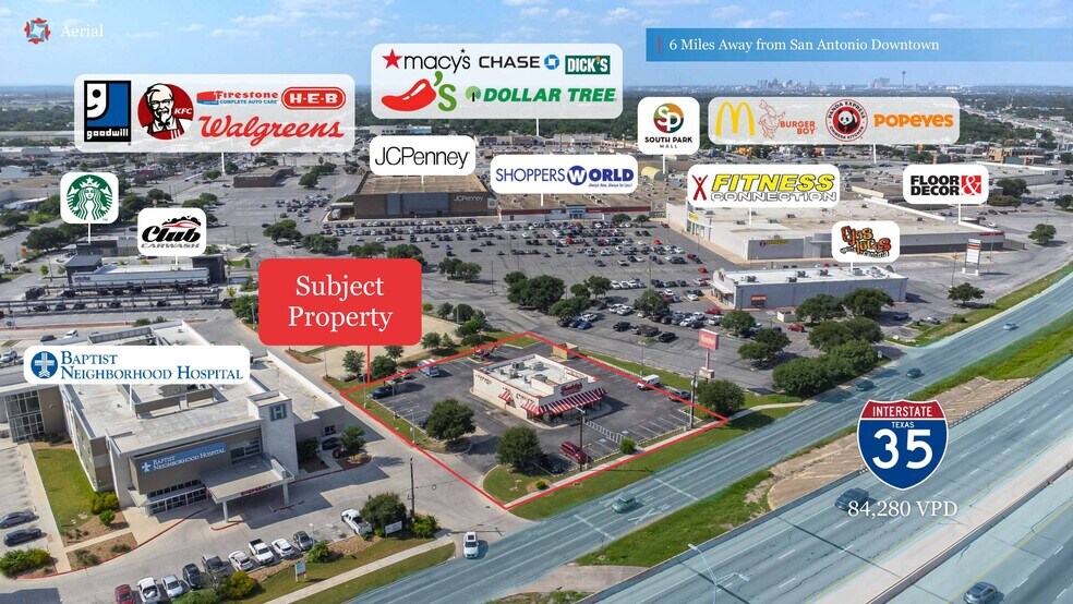 More Photos Of 7707 S I-35 Fwy, San Antonio Fast Food For Sale