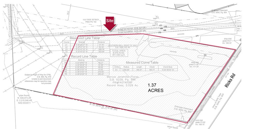 More Photos Of 600 Ricks Rd, Selma Land For Lease