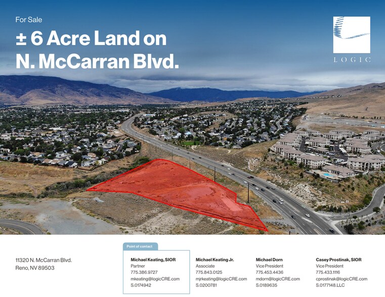 More Photos Of N McCarran Blvd, Reno Land For Sale