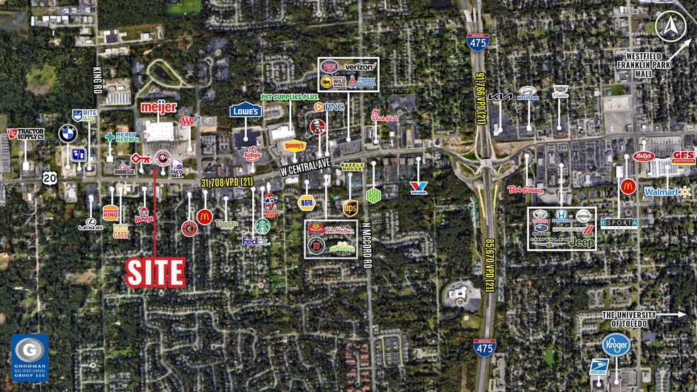 More Photos Of 7340 W Central Ave, Toledo Restaurant For Lease