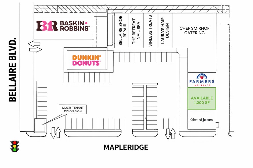 More Photos Of 5400 Bellaire Blvd, Bellaire Storefront For Lease