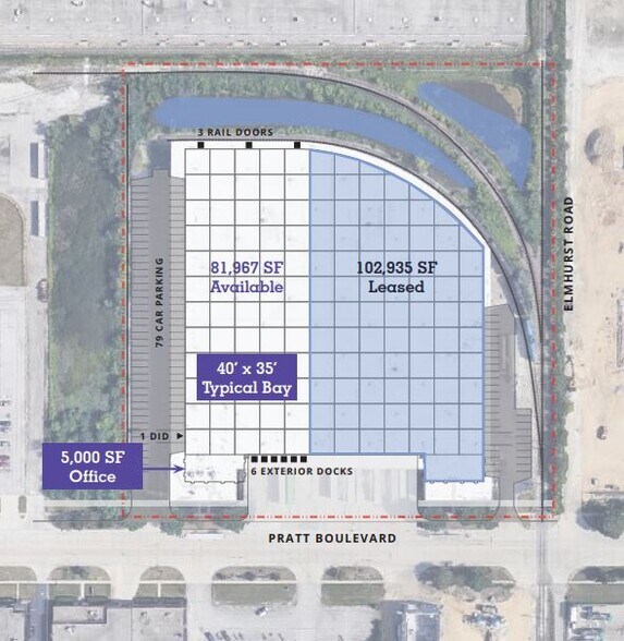 More Photos Of 2440 Pratt Blvd, Elk Grove Village Distribution For Sale