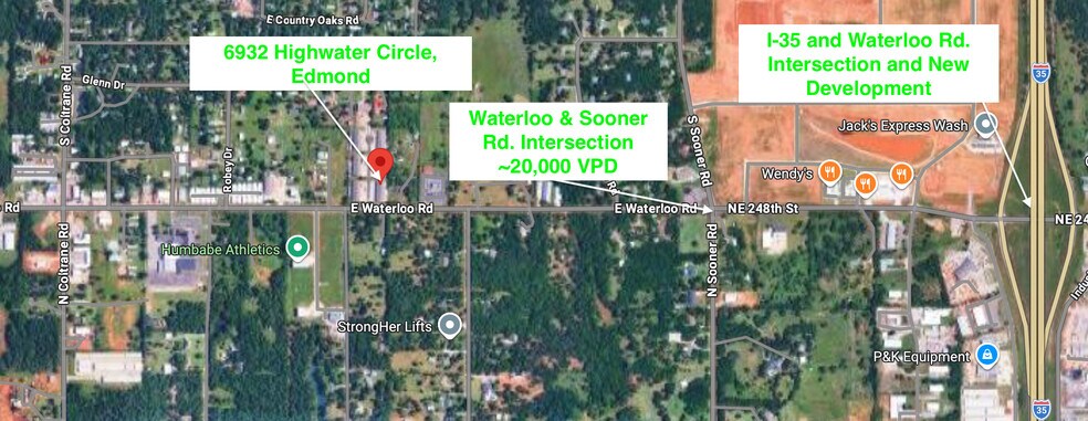 More Photos Of 6932 Highwater Cir, Edmond Light Distribution For Lease