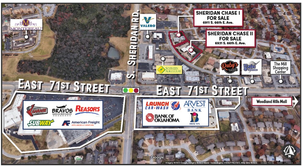 More Photos Of 6911 S 66th East Ave, Tulsa Office For Sale