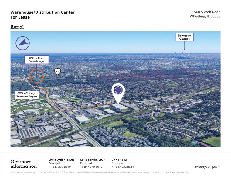 More Photos Of 1500 S Wolf Rd, Wheeling Warehouse For Lease