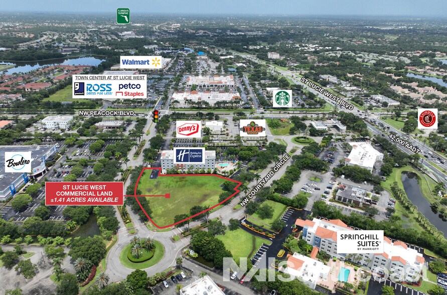 More Photos Of 1901 NW Courtyard Cir, Port Saint Lucie Land For Sale