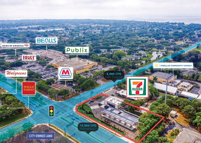 More Photos Of 3100 54th Ave S, Saint Petersburg Service Station For Sale