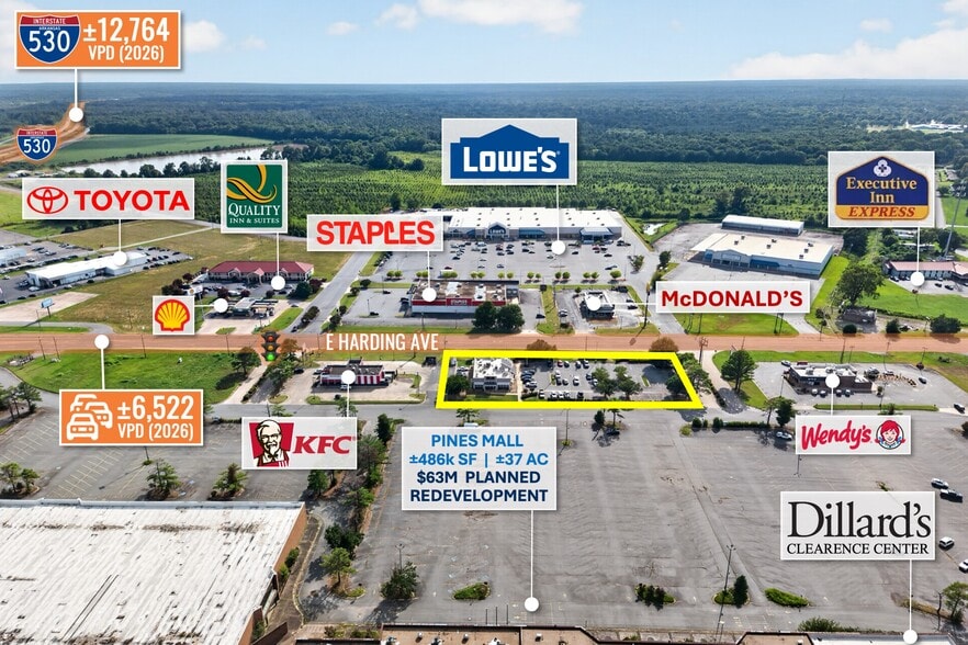 More Photos Of 3000 Pines Mall Dr, Pine Bluff Restaurant For Sale