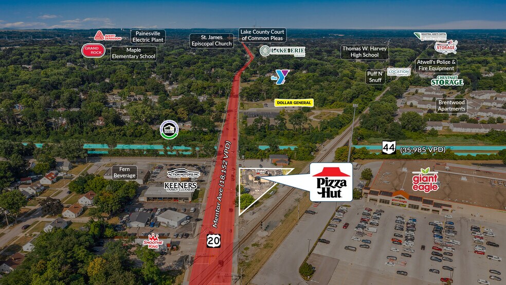 More Photos Of 1165 Mentor Ave, Painesville Fast Food For Sale