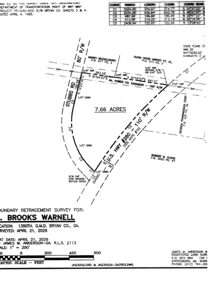 Primary Photo Of 204 Stubbs Rd, Pembroke Land For Sale