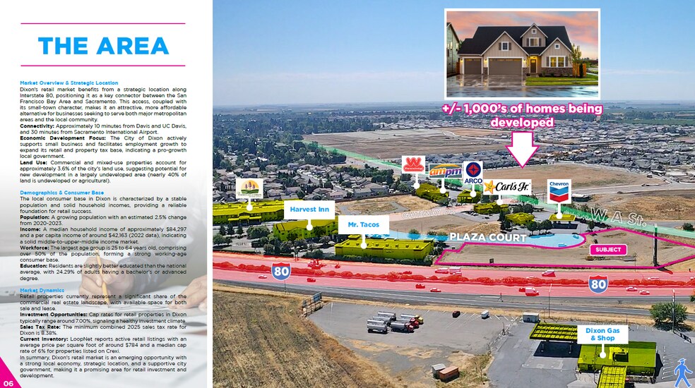 More Photos Of 2650-2700 Plaza Court, Dixon Fast Food For Lease