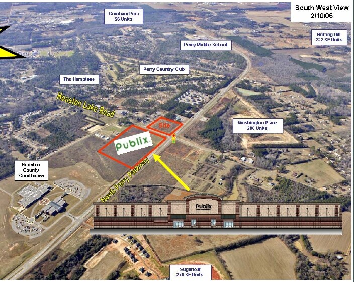 Primary Photo Of 275 Perry Pky, Perry Freestanding For Lease