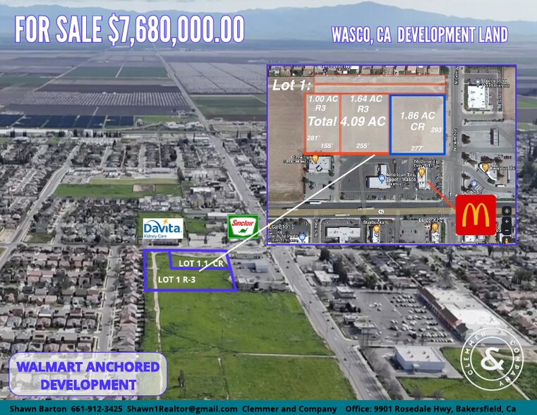 Primary Photo Of 28429 California 46, Wasco Land For Sale
